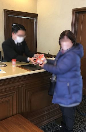 白髪染めのサンプリングのご説明